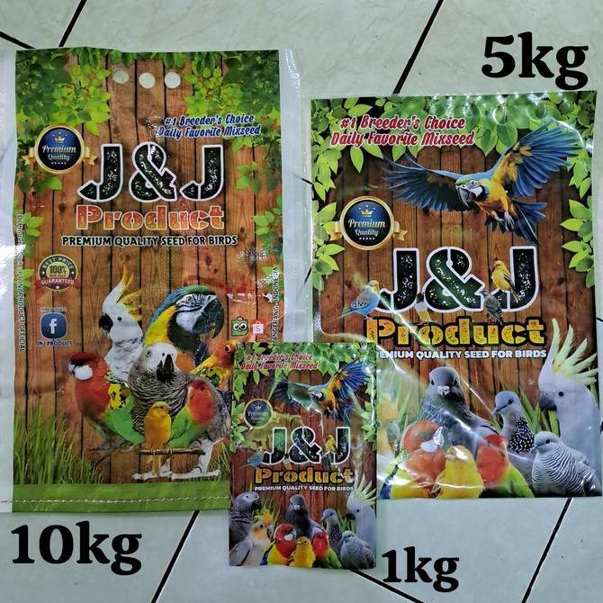 Gacorbanget- Pakan Burung Parrot Pharmacy Mix 1Kg Jj Seed Vitamin Lovebird