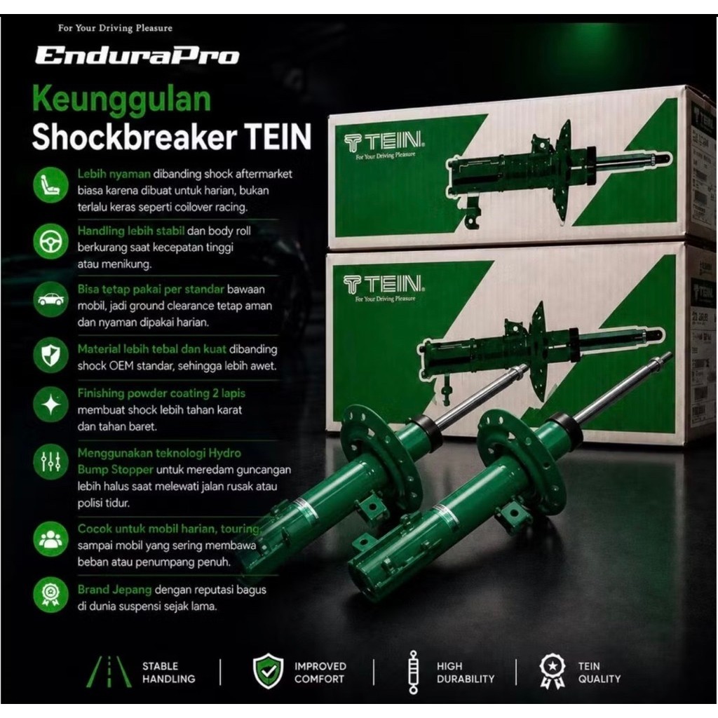 TEIN SHOCK SHOCKBREAKER MITSUBISHI GRANDIS DEPAN T TEIN ENDURAPRO