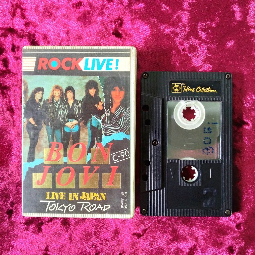 Kaset Bon Jovi - Live In Japan "Tokyo Road" (Rockshots)