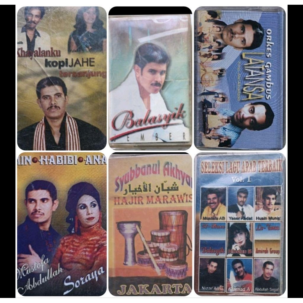 kaset tape gambus arab