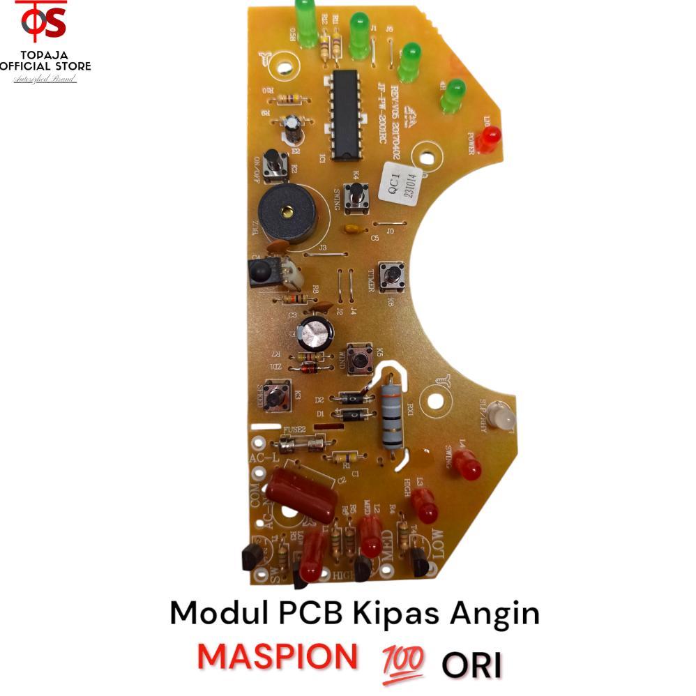 Modul PCB Kipas Angin Maspion Berdiri Tipe PW 1811 RC - PW 1802 RC - PW 2001 RC - PCB Asli Maspion