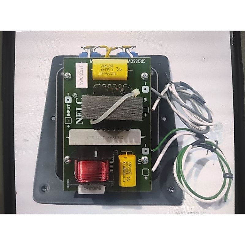 Crossover 2 Way NELC NTS 12 + Terminal / Crossover Pasif 2 Way