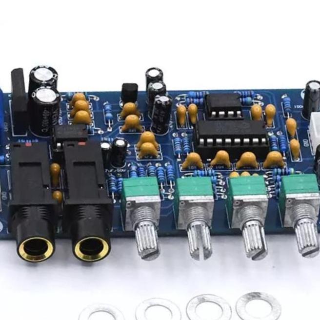 Kit Echo Mic Audio Reverb Xh-M173 Pt2399 Microphone