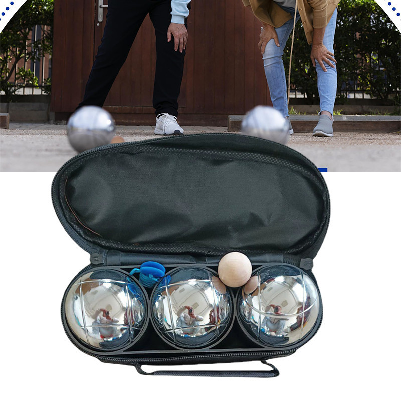 3Pcs/Set Bola Petanque Obut Match / Petanque Boules / Alat Olahraga Petanque