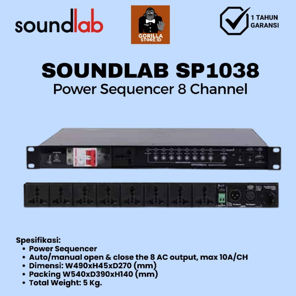 Sequence Power Soundlab SP-1038