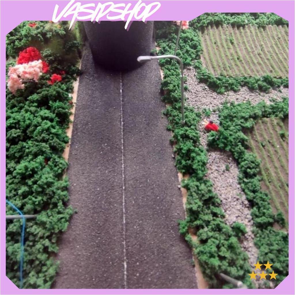 Miniatur Jalan Aspal Maket Diorama Terbaru 10 CM x 10 CM NS Sale