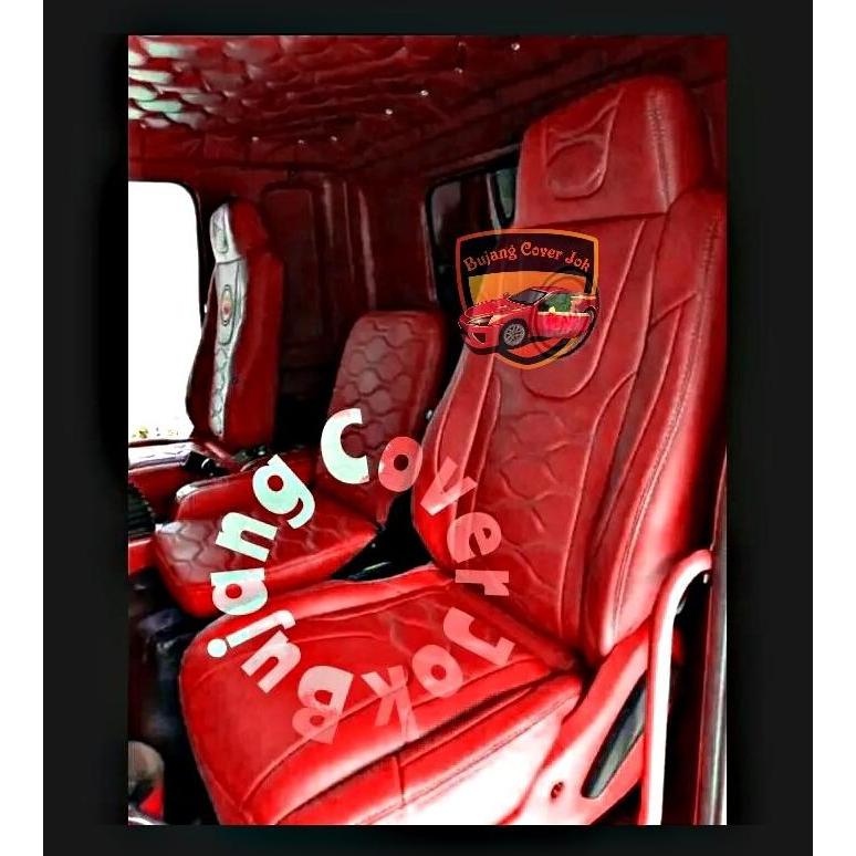 Sarung jok mobil truk hino lohan 500 - Cover sarung jok mobil truk hino 500 - Sarung jok mobil truk 