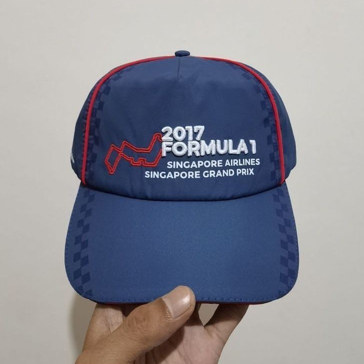 Topi F1 Singapore Airlines Singapore  GP 2017 Marina Bay Circuit (Deadstock)