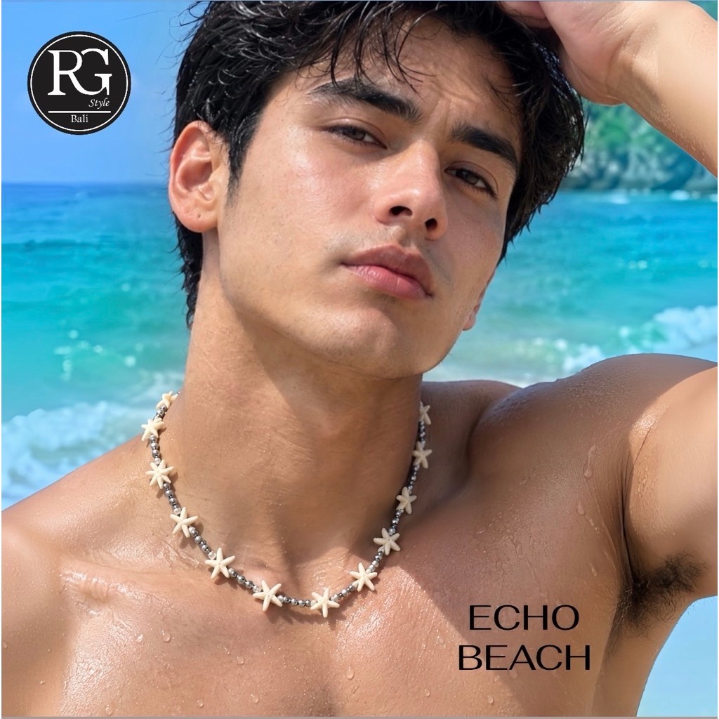 RG STYLE BALI kalung kerang kalung pria dan wanita kalung pantai
