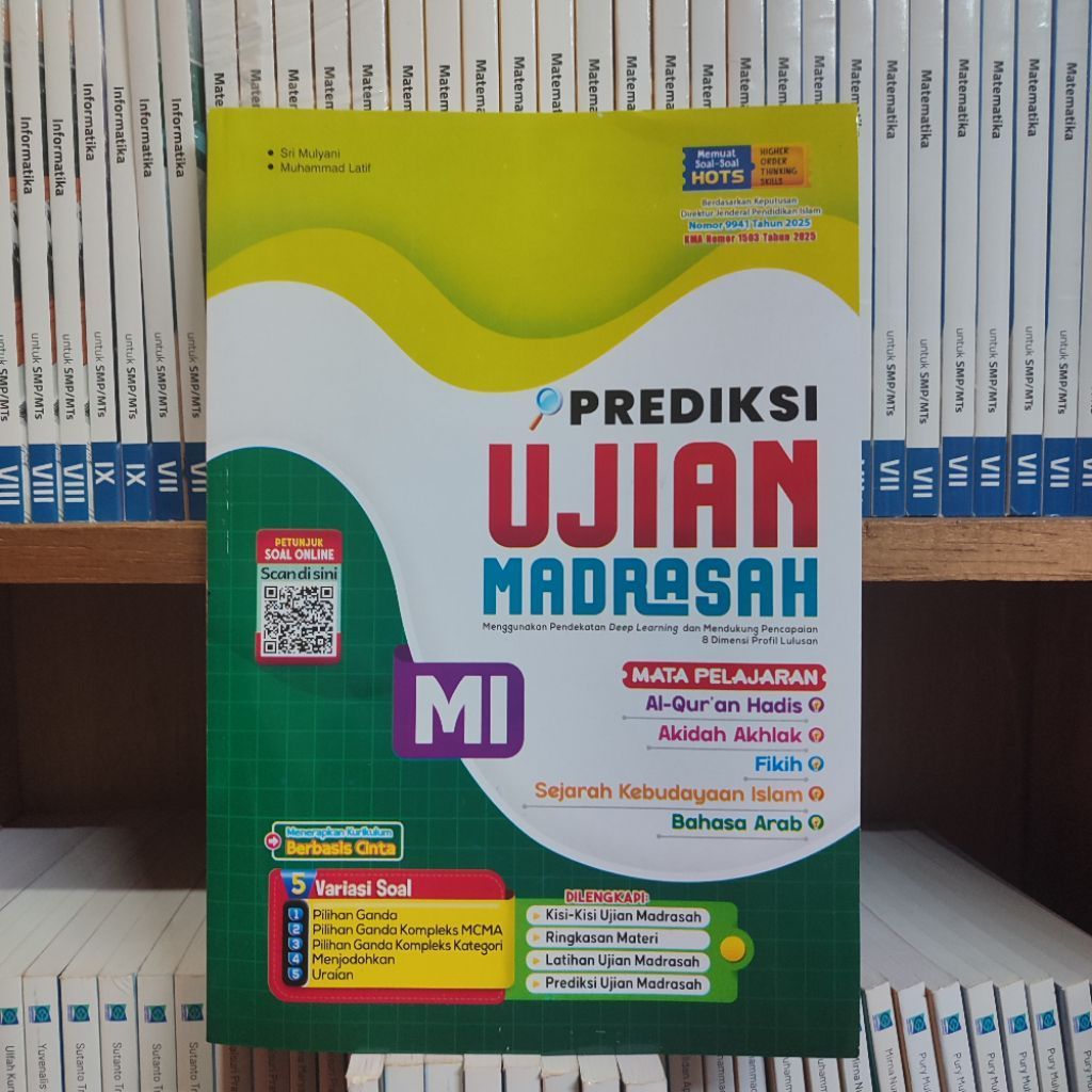 Buku Prediksi Ujian Madrasah Mi Putra Nugraha