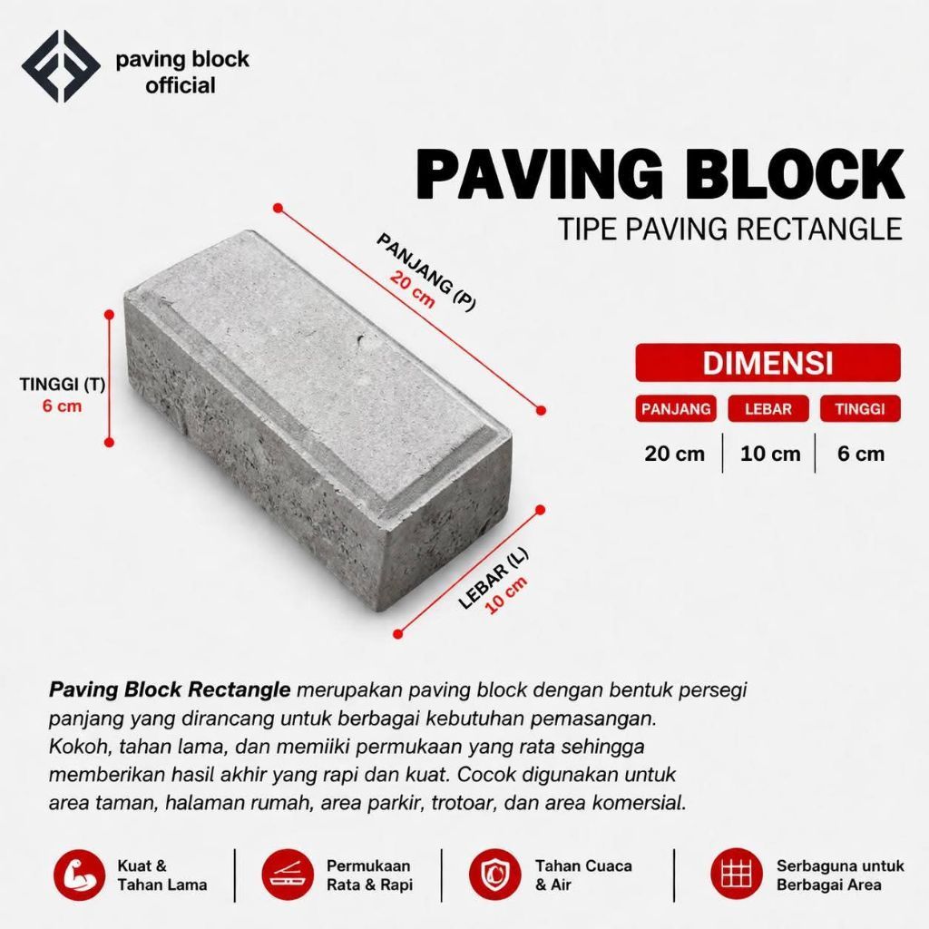PAVING BLOCK 3D GRESSBLOK