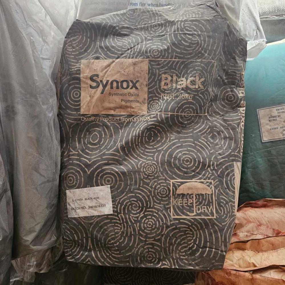 Synox Iron Oxide Black 25 Kilogram Oker Hitam