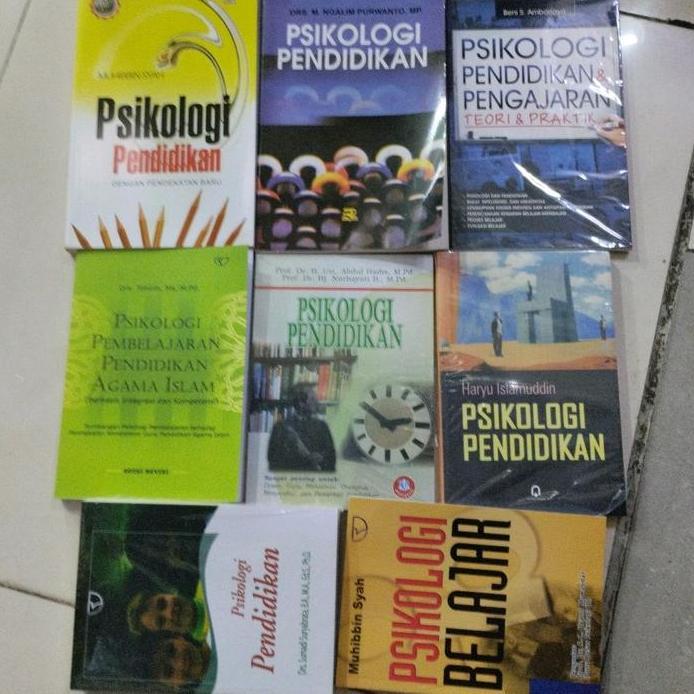 Ready jual buku psikologi pendidikan psikologi belajar psikologi pendidikan dan pengajaran