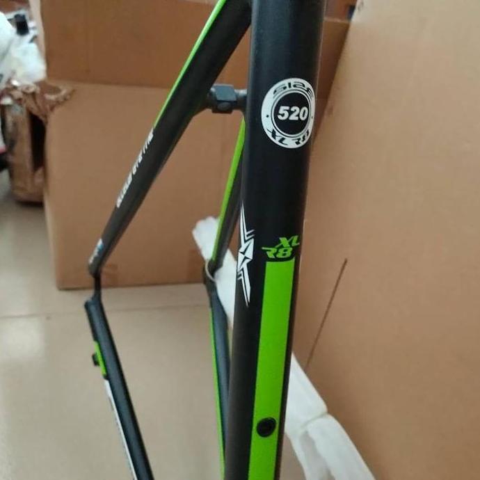 frame set rode bike XLR8 Taiwan alloy frame sepeda