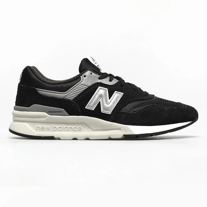 Sepatu Sekolah Sneakers NB 997 Black Gray & White Kasual Klasik Modern Model Terbaru Termurah