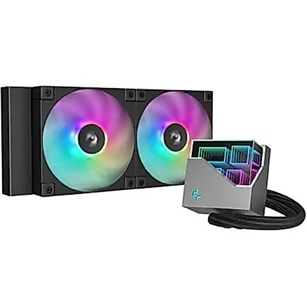 Deepcool LT240 ARGB 240mm AIO CPU Cooler - Black