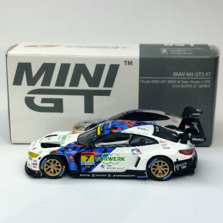 Mini GT BMW M4 GT3 #7 "Studie BMW M4" BMW M Studie x CRS 2023 Super Series