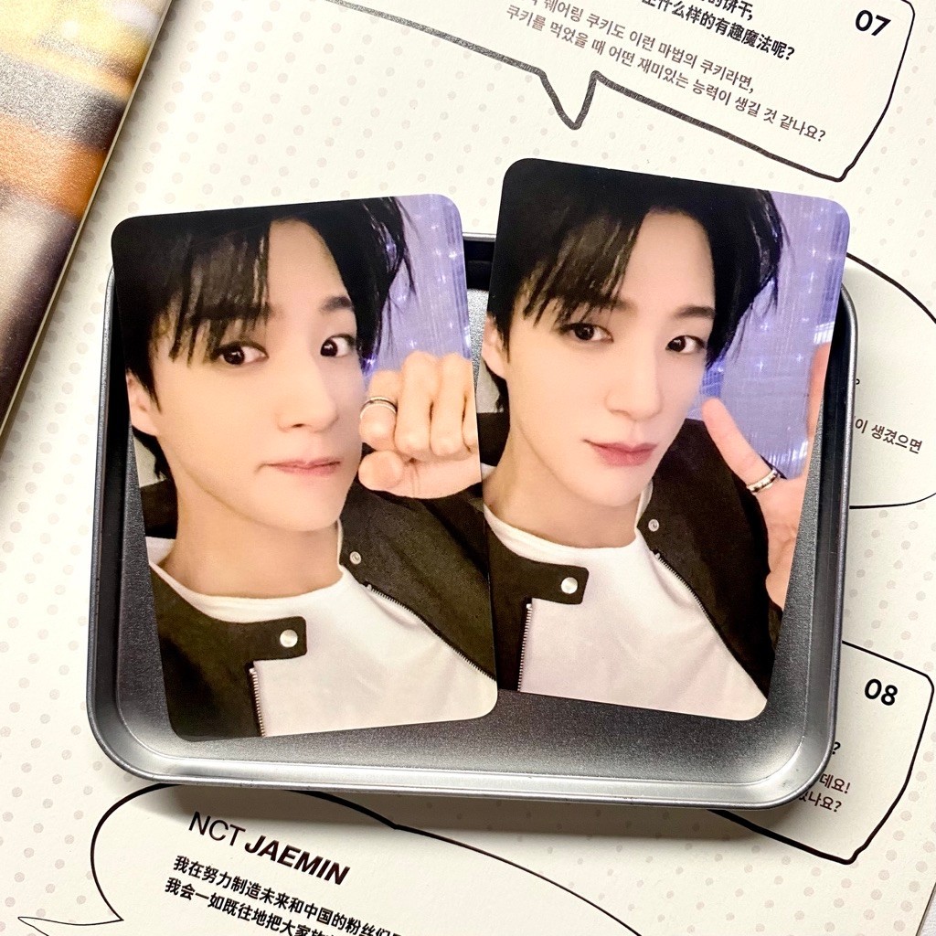 Photocard Jeno NCT JnJm Lucky Draw LD Everline Bothsides