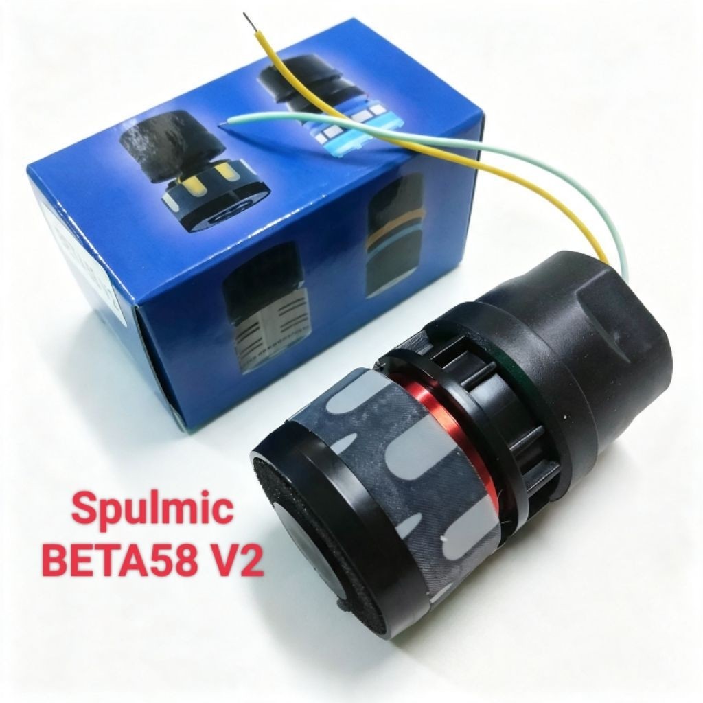 Spul Mic Spoolmic BETA58 BETA 58 V2 Condensor Kompatibel Mic Lain Untuk Studio Musik