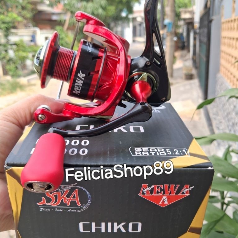 Reel Pancing Aewa Chiko 3000 Power Handel Katrol Pancing Murah