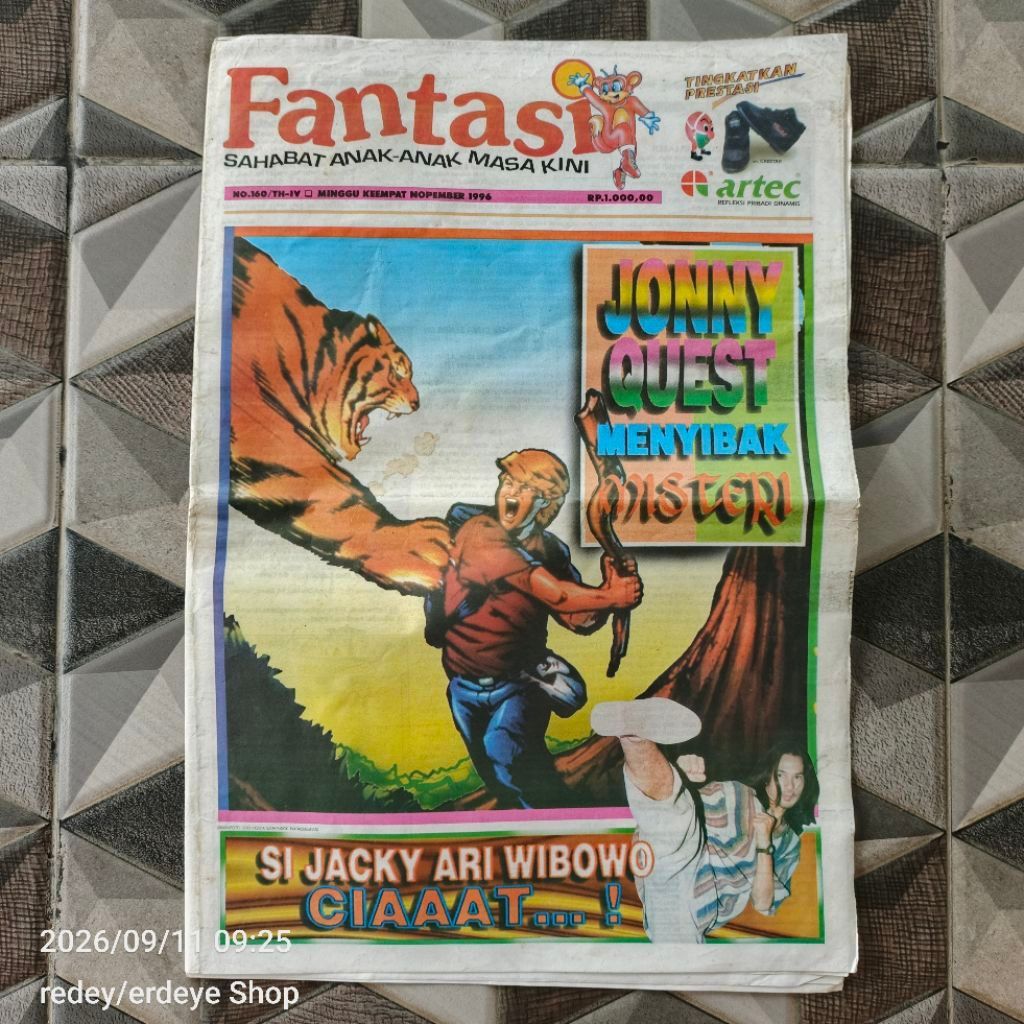 Tabloid Fantasi No 160 November 1996