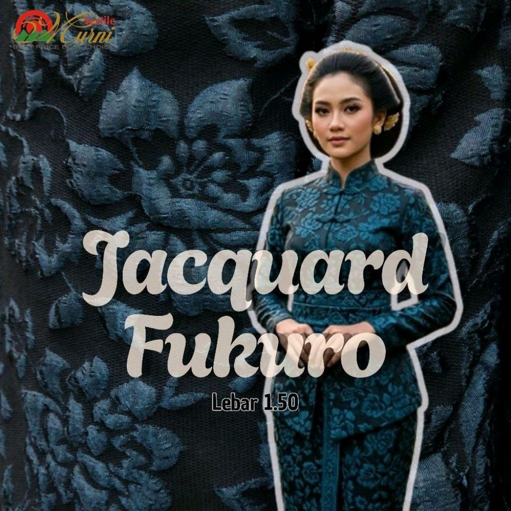 Murni Textile - Kain Jacquard Fukuro / Kain Kebaya Janggan / Kain Kebaya / Kain Fukuro / Kain Jacqua