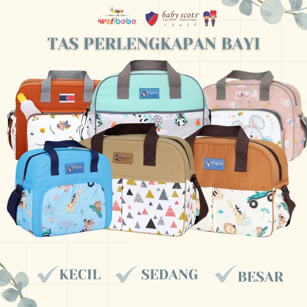 [MiPi] Baby Scots Tas Perlengkapan Bayi Diaper Bag Pipo Series - Tas Perlengkapan Bayi Modern & Styl