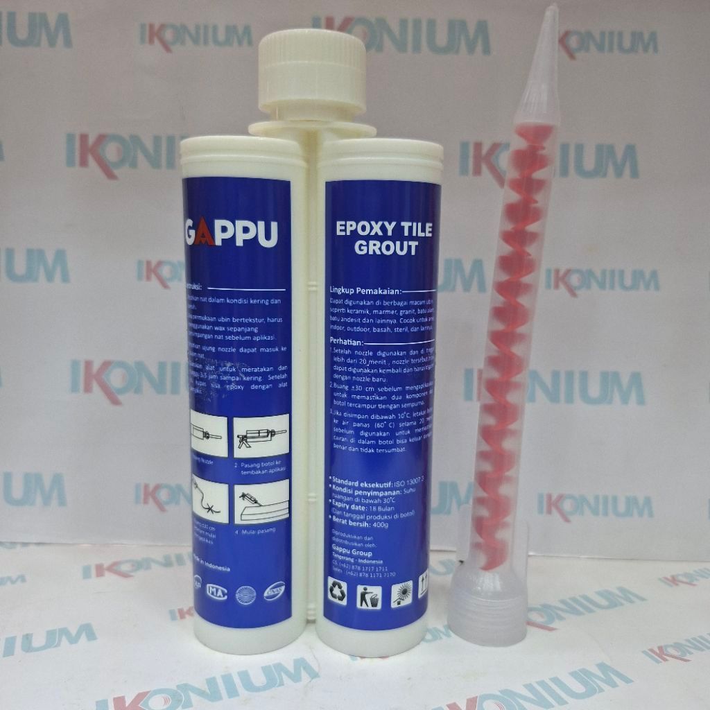 GAPPU |Epoxy Tine Grout| Pengisi Nat