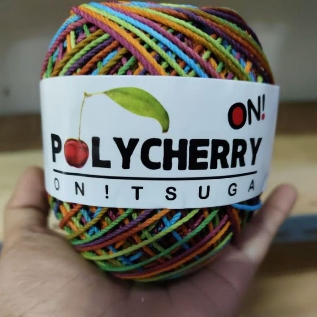 Benang Rajut Polycherry Sembur / Ombre