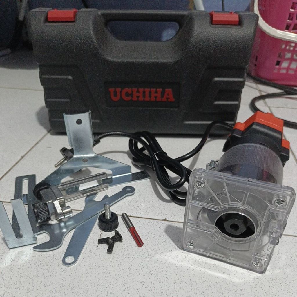 ORI UCHIHA UC-450 WOOD TRIMMER 6MM MESIN UKIR KAYU
