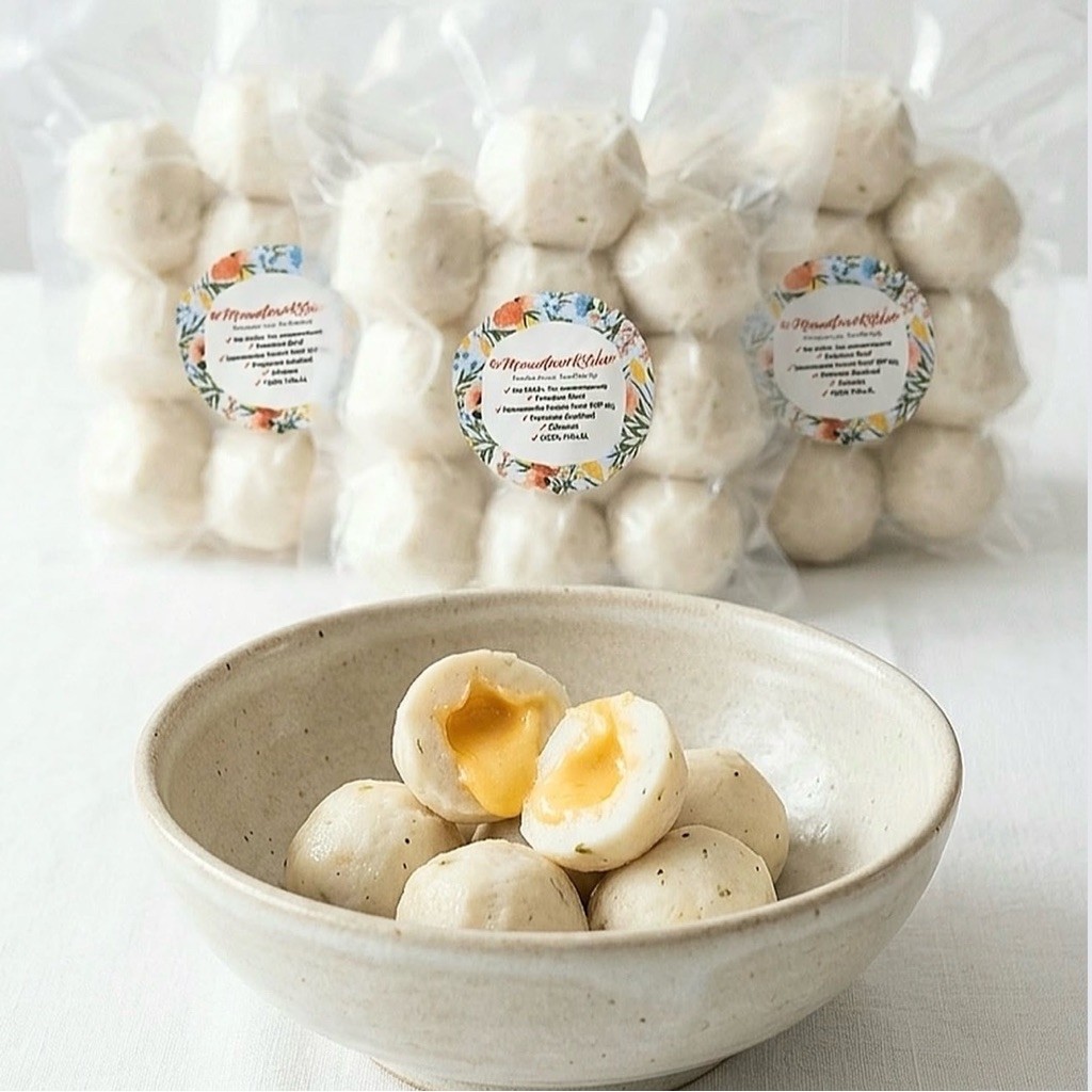 Cheese fish ball / Bakso Ikan Keju frozen isi 10