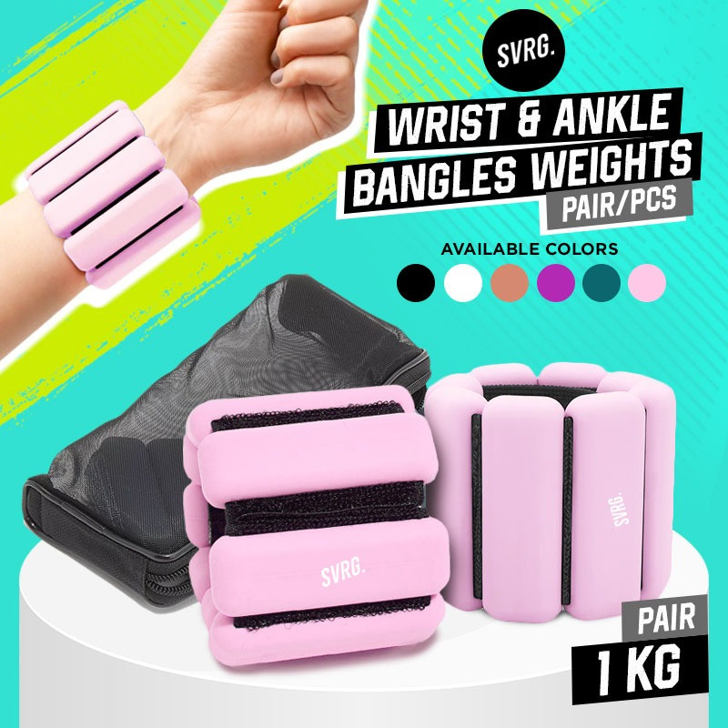 Svarga Adjustable Weights Wrist Ankle Gym Fitness 1Kg