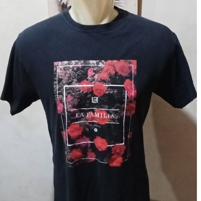 Kaos Oblong Pendek Cowok Built Up FF Size MFit