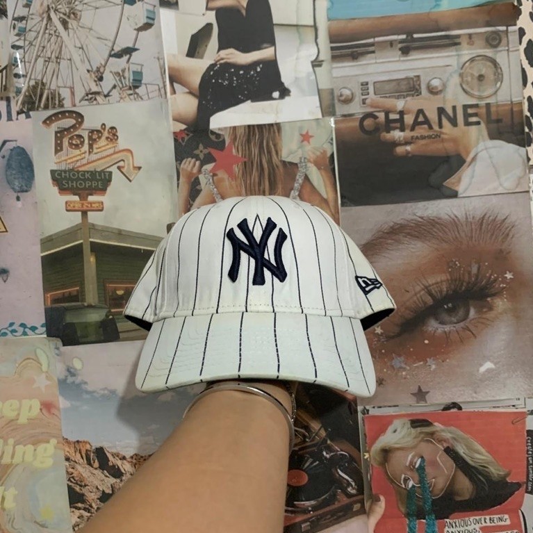 topi newera ny putih