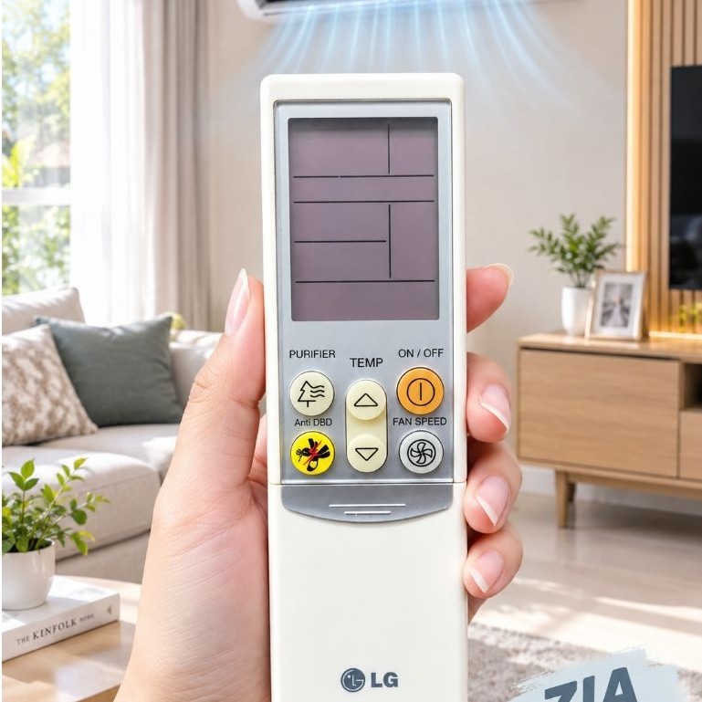 REMOTE REMOT AC TERMINATOR LG DBD  ORIGINAL ASLI