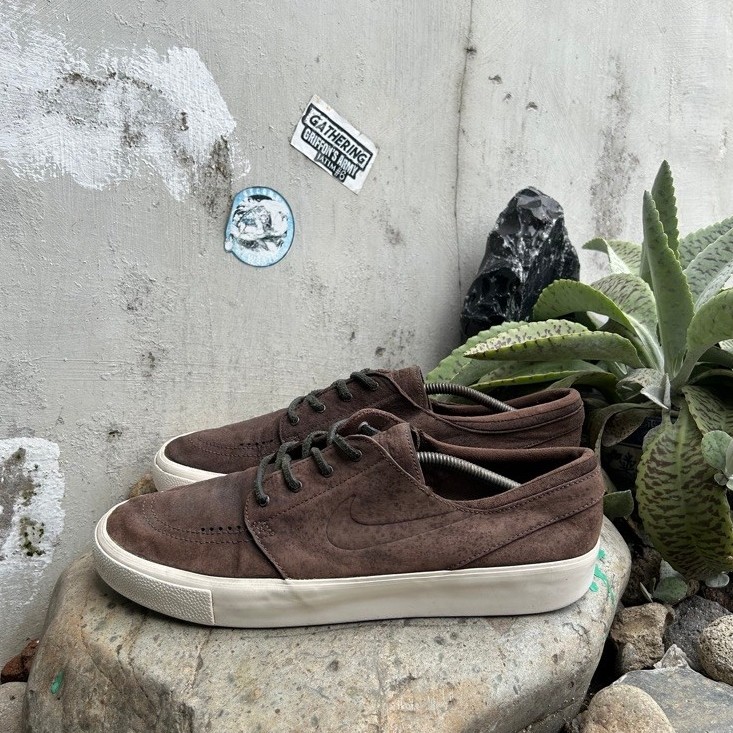 Nike StefanJanoski Brown Leather