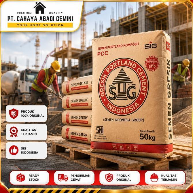 Building- Semen Gresik 50Kg 1/2Do / 1Do