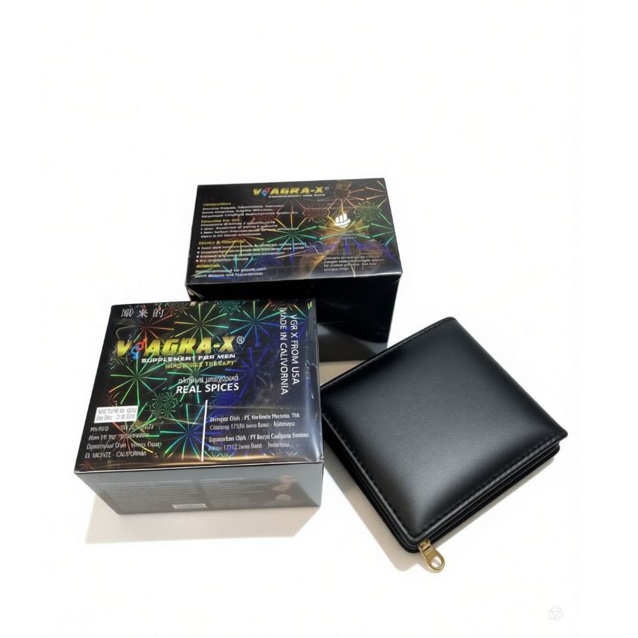 Dompet PriaVi@gra Blcck KPSLPremium Dompet Lipat 3 Universal