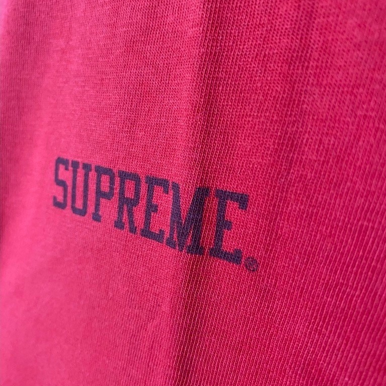 (72x50cm tanpa ditarik) kaos Supreme logo R x Ruff Ryders hiphop fall/winter 2014 edition t shirt wa