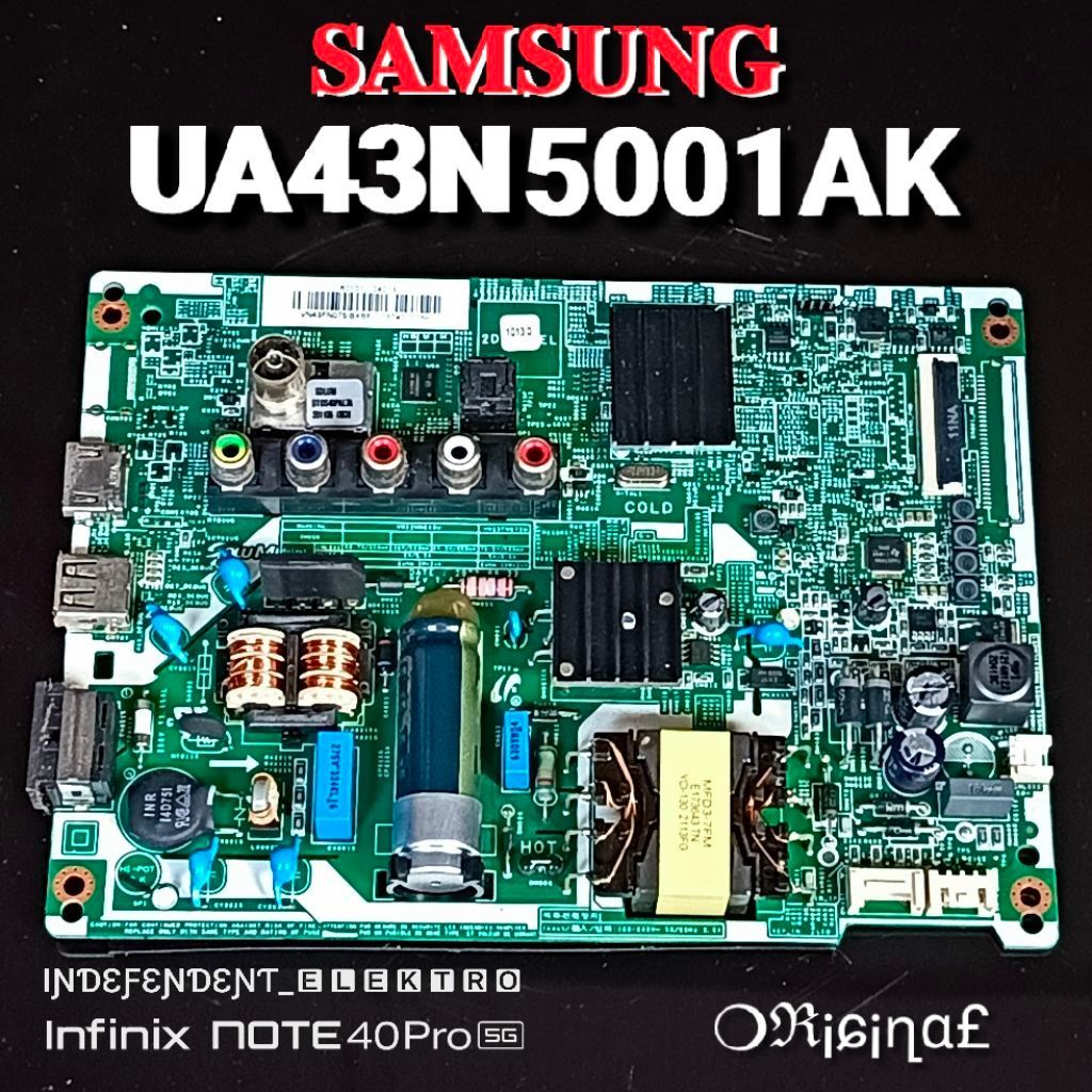 Mainboard Samsung UA43N5001AK UA 43N5001   Mainboard Tv samsung ua43n5001 ua43n5001ak