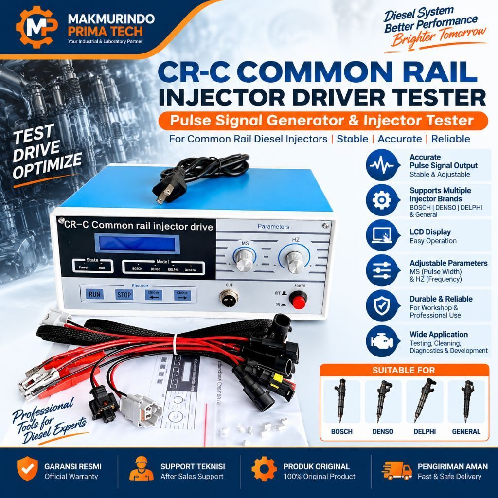 CR-C Common Rail Injector Driver Tester Diesel Injector Tester Common Rail Injector Test Bench Pulse