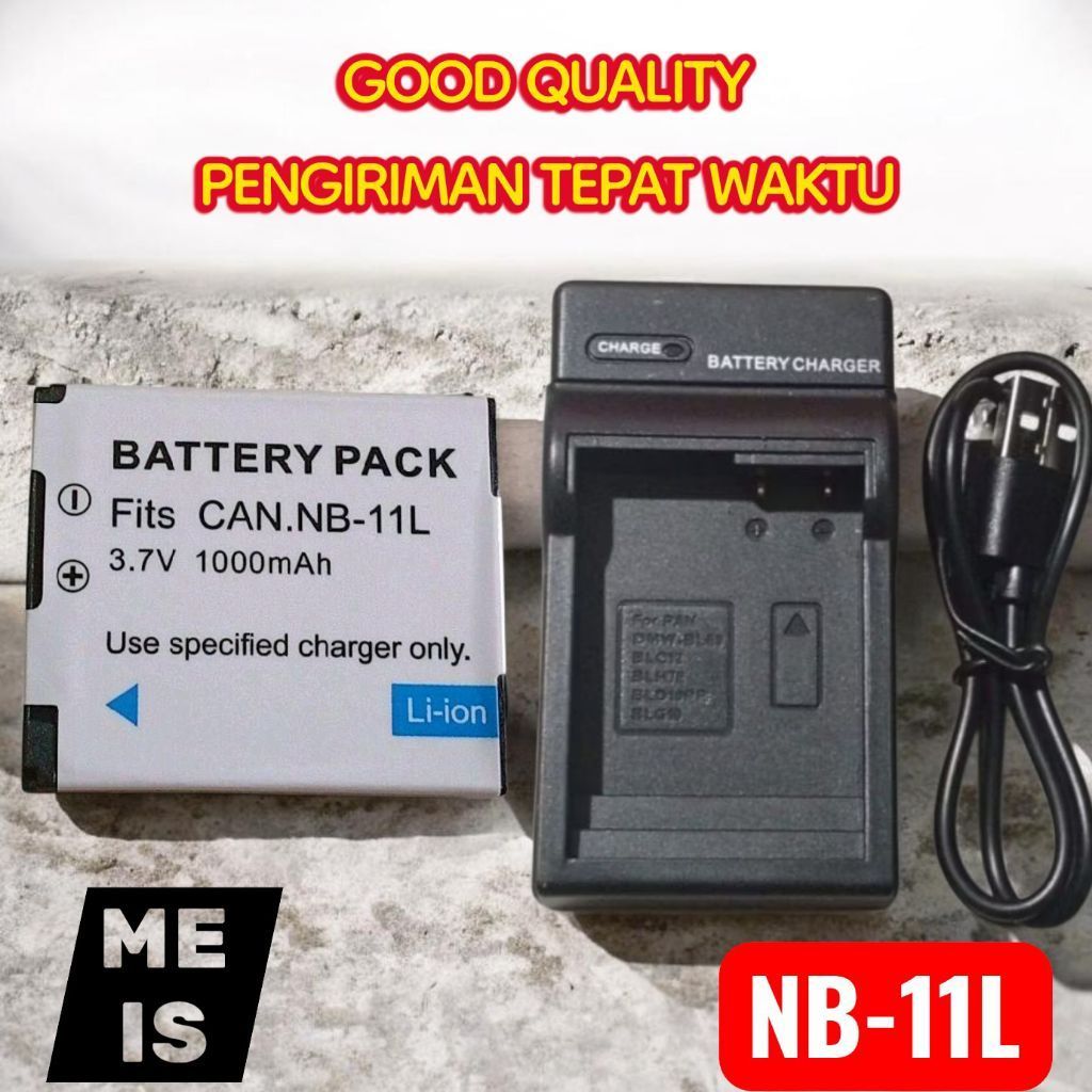 Baterai & Charger Canon Powershot SX400 SX410 SX420 SX430 IS - SX400IS SX410IS SX420IS SX430IS - Bat