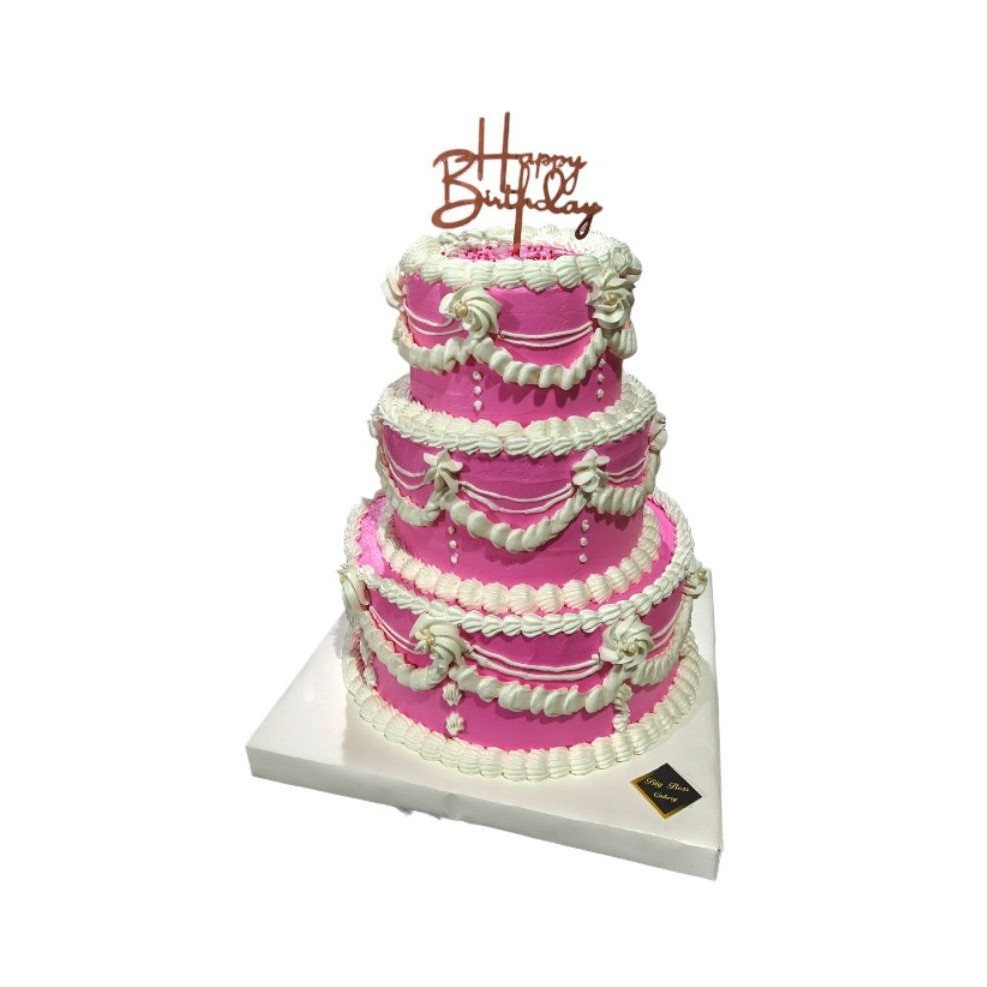 VINTAGE CAKE WEDDING BIRTHDAY ANNIVERSARY KUE TINGKAT