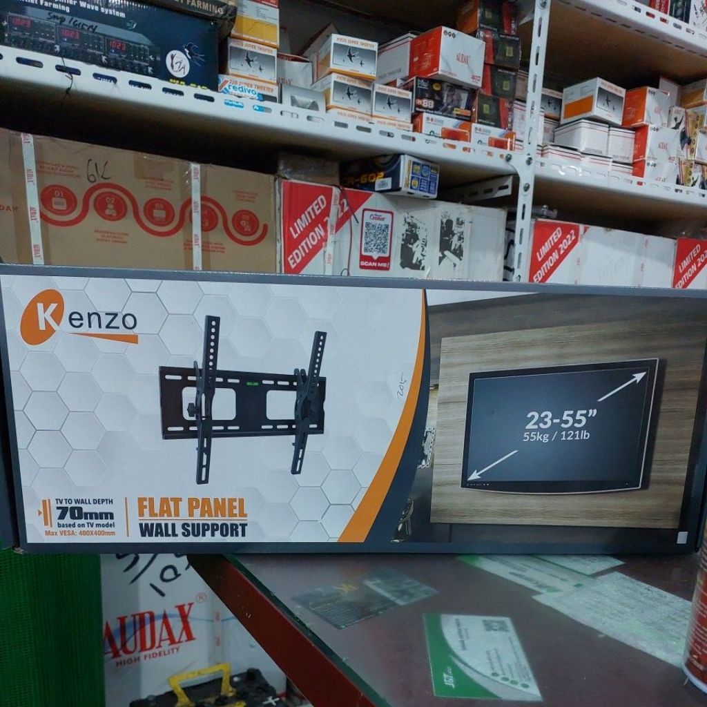 Bracket TV LED/LCD Kenzo KZ-07 Flat panel Wall Support 23-55"
