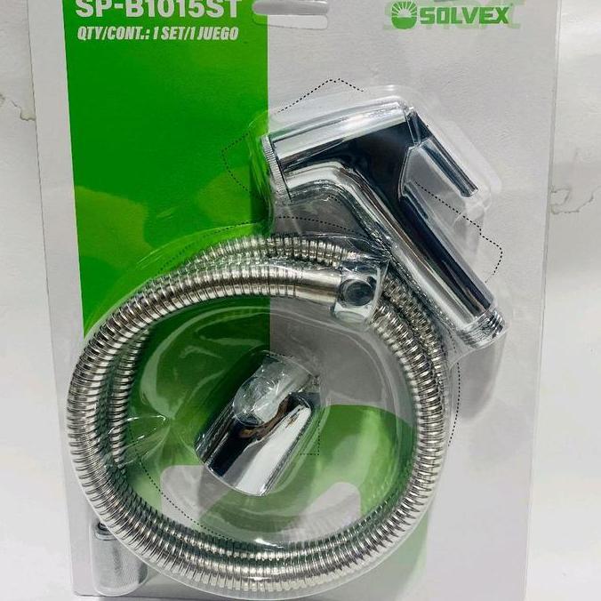 Pilihan - Jet Shower Chrome Solvex / Jet Shower Kloset Bidet Wc / Jet Shower Cebok Solvex Sp-1015St