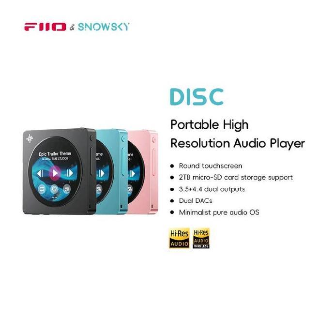 Fiio Snowsky Disc Portable High Resolution Audio Player / Music Player / DAP