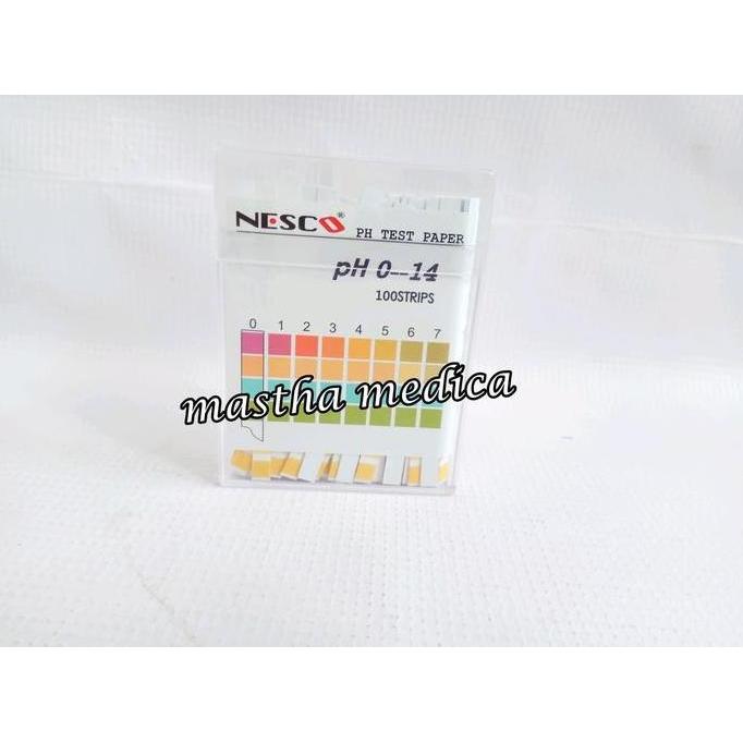 Ph Paper Test Cek Kadar Asam Basa 0- 14 Tes Kertas Strip Stik Ph Meter