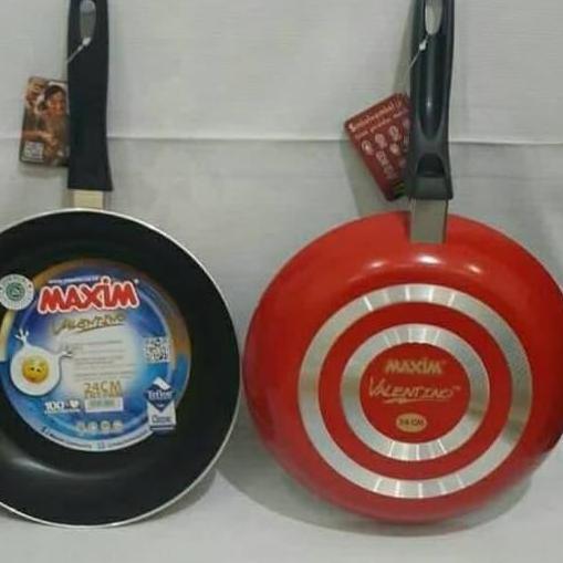 MAXIM VALENTINO 24 CM FRYPAN TEFLON ANTI LENGKET