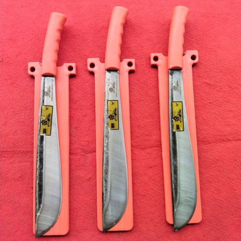 PARANG KLS PALM KING, SIAP PAKAI, BAHAN DARI BAJA SK5 JEPANG ORIGINAL MALAYSIA, MEMILIKI KEPANJANGAN