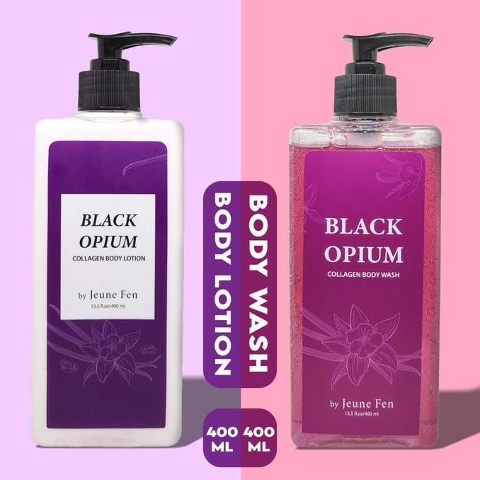 BPOM JEUNE FEN Collagen Body Wash & Body Lotion Membantu Menghaluskan Pencerah Hidrasi Kulit